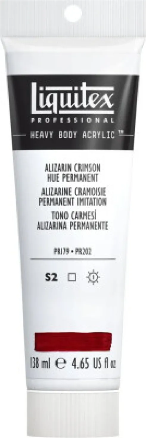 Liquitex - Akrylmaling - Heavy Body - Rød Alizarin Crimson 138 ML