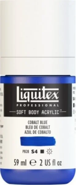 Liquitex - Akrylmaling - Soft Body - Cobalt Blue 946 ML