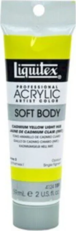 Liquitex - Akrylmaling - Soft Body - Cadmium Yellow Light Hue 59 ML