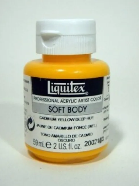 Liquitex - Akrylmaling - Soft Body - Cadmium Yellow Deep Hue 59 ML