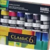 Liquitex - Akrylmaling Sæt - Heavy Body Classic 6 - 6X59 ML