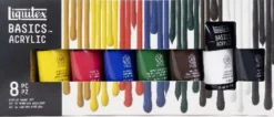 Liquitex - Akrylmaling Sæt Med 8 Farver - 75 ML