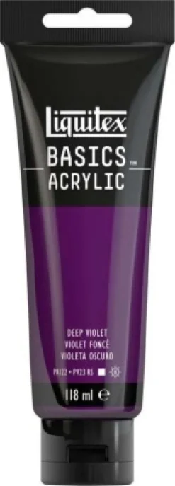 Liquitex - Basics Acrylic - Akrylmaling - Dyb Violet 118 ML