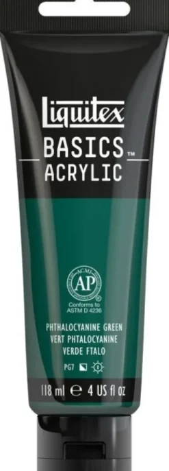 Liquitex - Basics Akrylmaling - Phthalo Green 946 ML