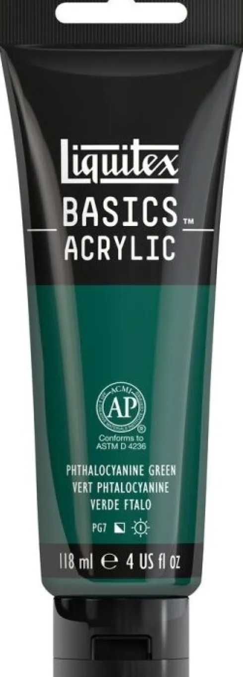 Liquitex - Basics Akrylmaling - Phthalo Green 946 ML