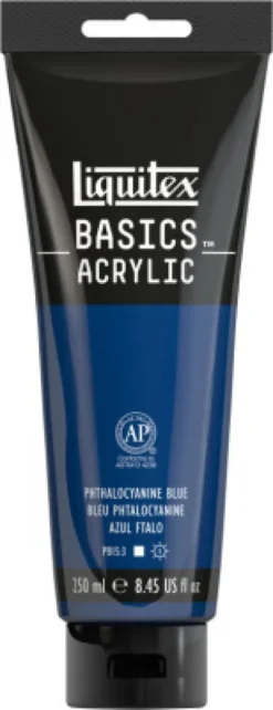 Liquitex - Basics Akrylmaling - Phthalo Blue 250 ML