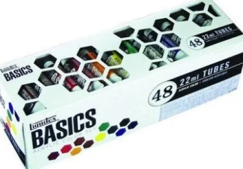 Liquitex - Basics Akrylmaling Sæt - 48X22 ML