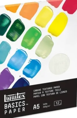 Liquitex - Basics Paper - Akryl Papir - A5 - 300 G - 12 Ark
