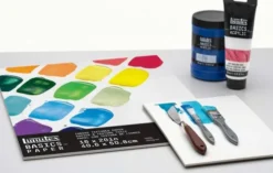 Liquitex - Basics Paper - Akryl Papir - A5 - 300 G - 12 Ark