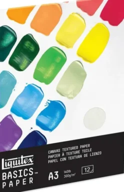 Liquitex - Basics Paper - Akryl Papir - A3 - 300 G - 12 Ark