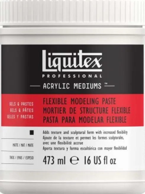 Liquitex - Flexible Modeling Paste Gel Medium - Modelleringspasta 473 ML