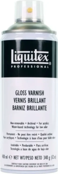 Liquitex - Gloss Varnish Spray - Klar Lak 237 ML