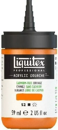 Liquitex - Gouache Akrylmaling - Cadmium Free Orange 59 ML