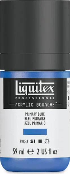 Liquitex - Gouache Akrylmaling - Primary Blue 59 ML