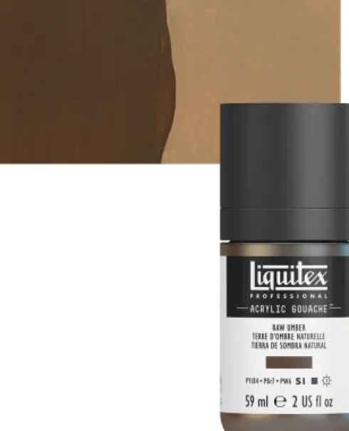 Liquitex - Gouache Akrylmaling - Raw Umber 59 ML
