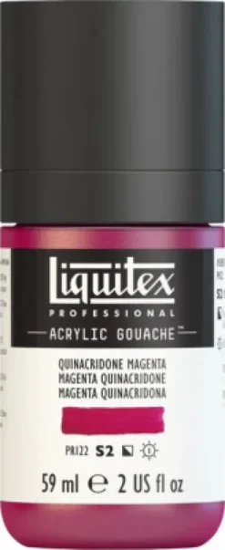 Liquitex - Gouache Akrylmaling - Quinacridone Magenta 59 ML