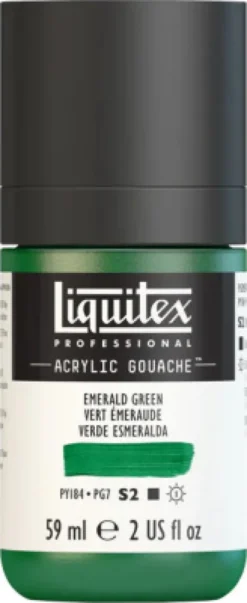 Liquitex - Gouache Akrylmaling - Emerald Green 59 ML