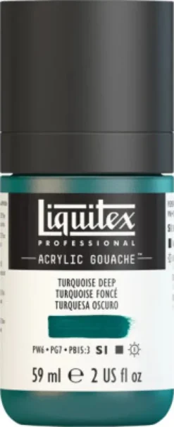 Liquitex - Gouache Akrylmaling - Turquoise Deep 59 ML
