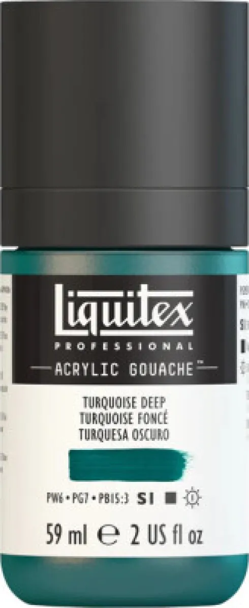 Liquitex - Gouache Akrylmaling - Turquoise Deep 59 ML