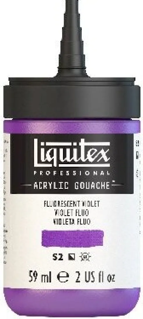 Liquitex - Gouache Maling - Fluorescent Violet 59 ML