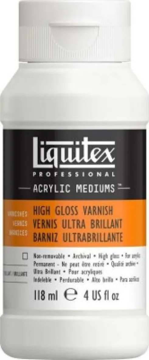 Liquitex - High Gloss Varnish - Klar Lak 118 ML