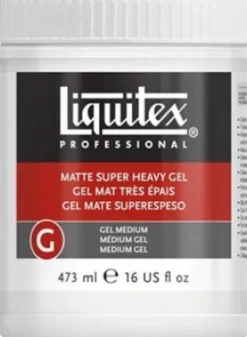 Liquitex - Matte Super Heavy Gel Medium 473 ML