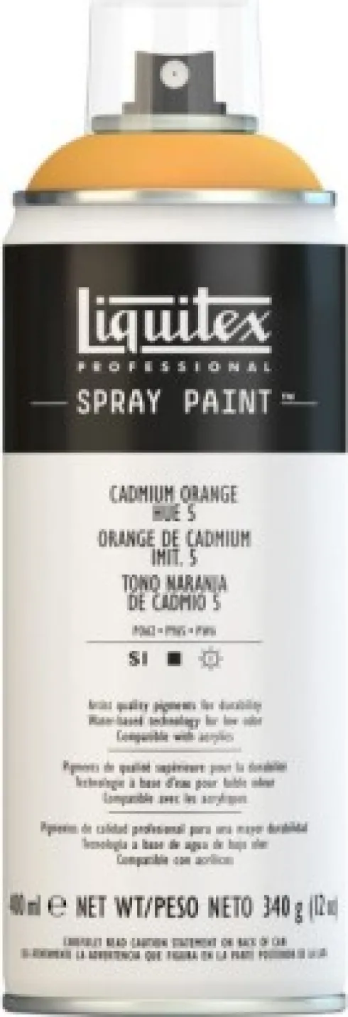 Liquitex - Spraymaling - Cadmium Orange Hue 5 400 ML