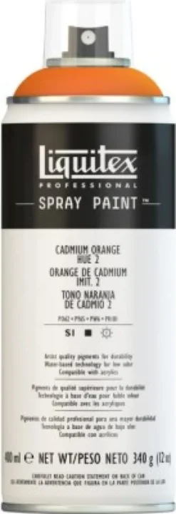 Liquitex - Spraymaling - Cadmium Orange Hue 2 400 ML