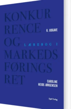 Lærebog I Konkurrence- Og Markedsføringsret