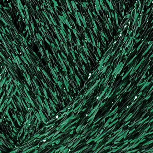 Lurex Garn - L 160 M - Grøn - 25 G