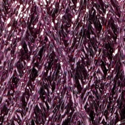 Lurex Garn - L 160 M - Lilla - 25 G
