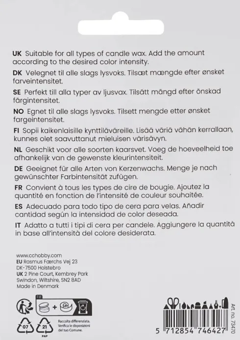 Lysfarve - Blå - 5 G