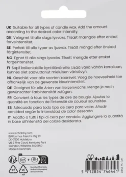 Lysfarve - Mørk Rød - 5 G