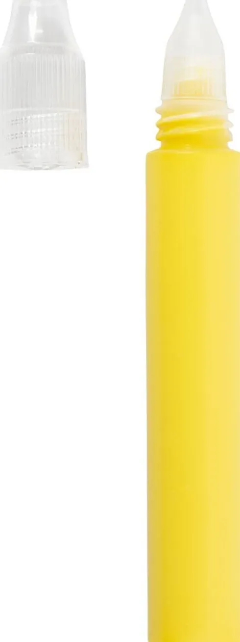 Lyspenne - Lys Blå - Lys Pink - Lilla - Gul - 30 ML/ 4 Pakker