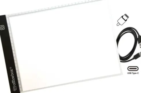Lysplade A4 Led Lys