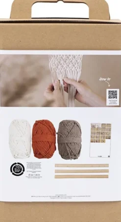 Macramé Planteophæng DIY Kit Til Øvede