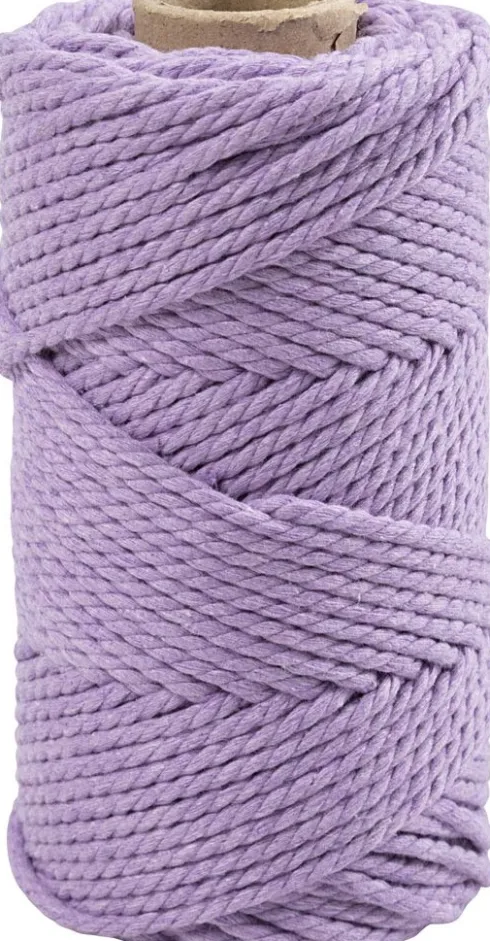 Macramé Reb - L 55 M - Ø 4 MM - Lilla - 330 G