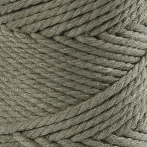 Macramé Reb - L 55 M - Ø 4 MM - Mos Grøn - 330 G