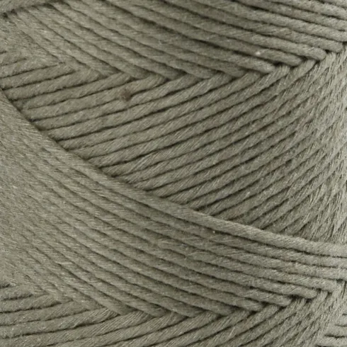 Macramé Snor - L 198 M - Ø 2 MM - Mos Grøn - 330 G