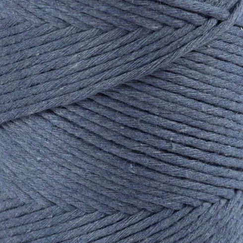 Macramé Snor - 2 MM - Blå