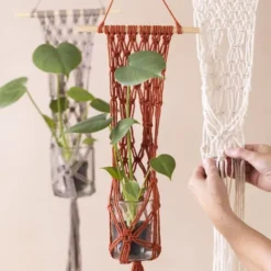 Macramé Snor - 2 MM - Brændt Orange