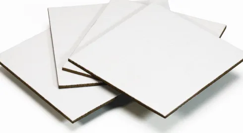 Magnetisk Lærrede 4Stk. Firkant 10X10Cm - Artino