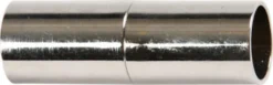 Magnetlås - L 20 MM - Hulstr. 5 MM - Forsølvet - 2 Stk