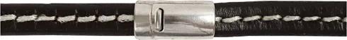 Magnetlås - Ø 26 MM - Hulstr. 10 MM - Antik Sølv - 1 Stk
