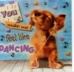 Magni - 3D Kort - You Make Me Feel Like Dancing - Hund