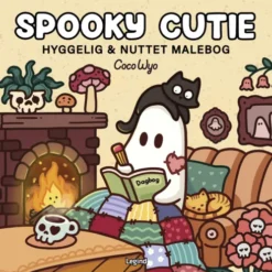 Malebog: Spooky Cutie - Cozy Coloring