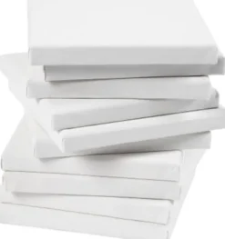 Malerlærred - D 1,6 CM - Str. 15X15 CM - 280 G - 10 Stk