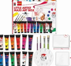 Malesæt Til Børn - Little Artist Maxi Art Box - Kids - Marabu