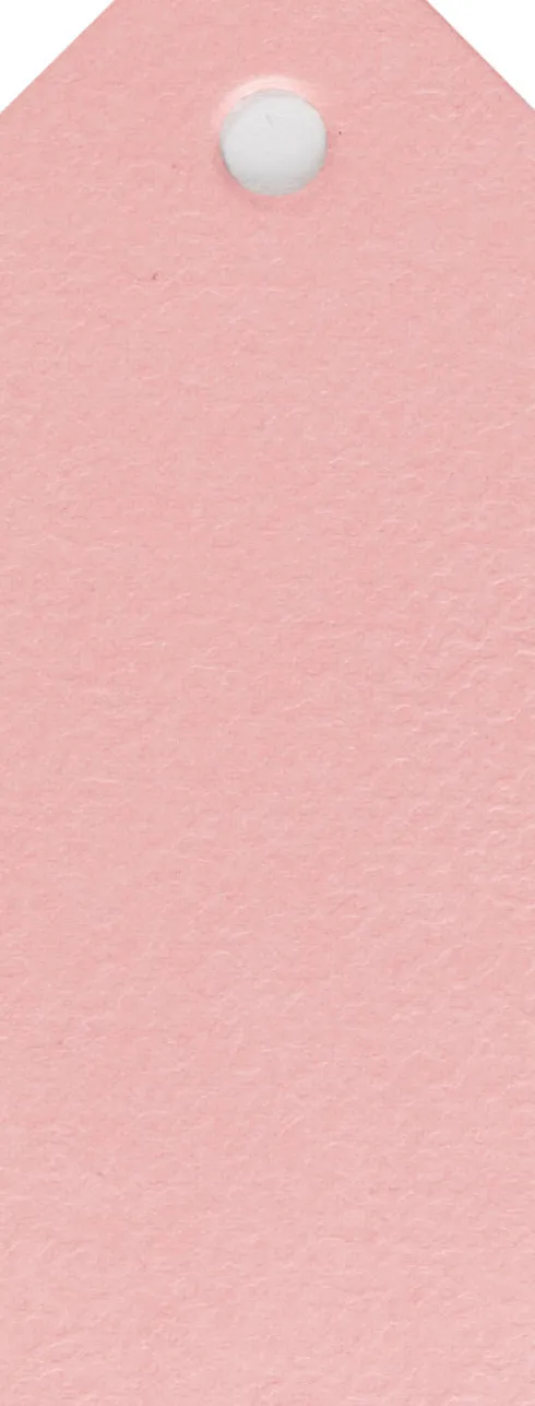 Manillamærker - Str. 3X8 CM - 220 G - Lyserød - 20 Stk