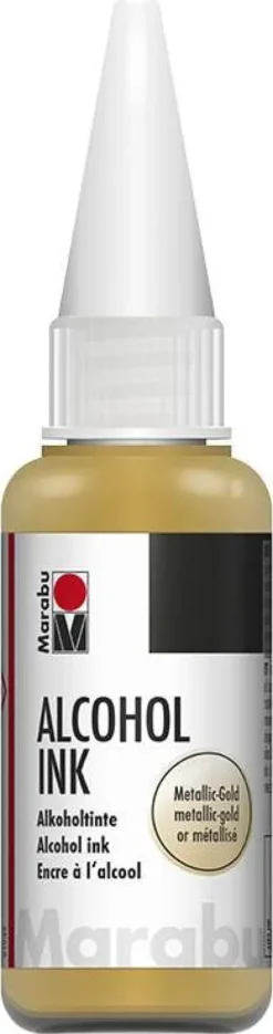 Marabu - Alcohol Ink - 20 ML - Metallic Guld 784